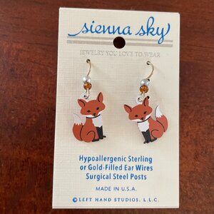 Sienna Sky Fox Dangle Earrings